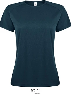 SOL'S Sporty Women Dámské raglánové sportovní tričko 25.1159 petroleum blue