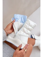 Dámské Sněhule Big Star model 21680182 Bílé - Big Star Shoes Dámské Sněhule Big Star model 21680182 Bílé - Big Star Shoes