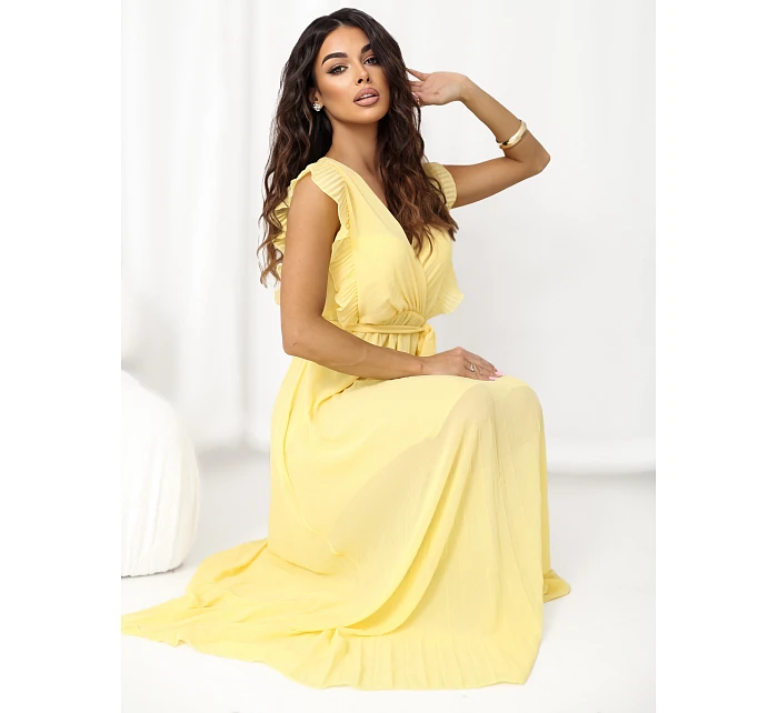 Šaty IT SK 13166.85 světle žluté Šaty IT SK 13166.85 světle žluté