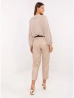 Spodnie IT SP model 21426982 beżowy - FPrice Spodnie IT SP model 21426982 beżowy - FPrice