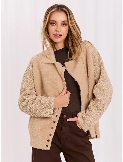 Bunda MBM KR 4201.98P, béžová Bunda MBM KR 4201.98P, béžová
