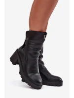 Dámské kotníkové boty Vinceza – černé Dámské kotníkové boty Vinceza – černé