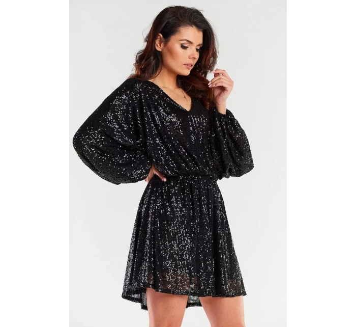 Dámské šaty model 20069577 černé - awama