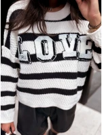 CHLOE dámský svetr bílý FashionStreet MY1972 CHLOE dámský svetr bílý FashionStreet MY1972