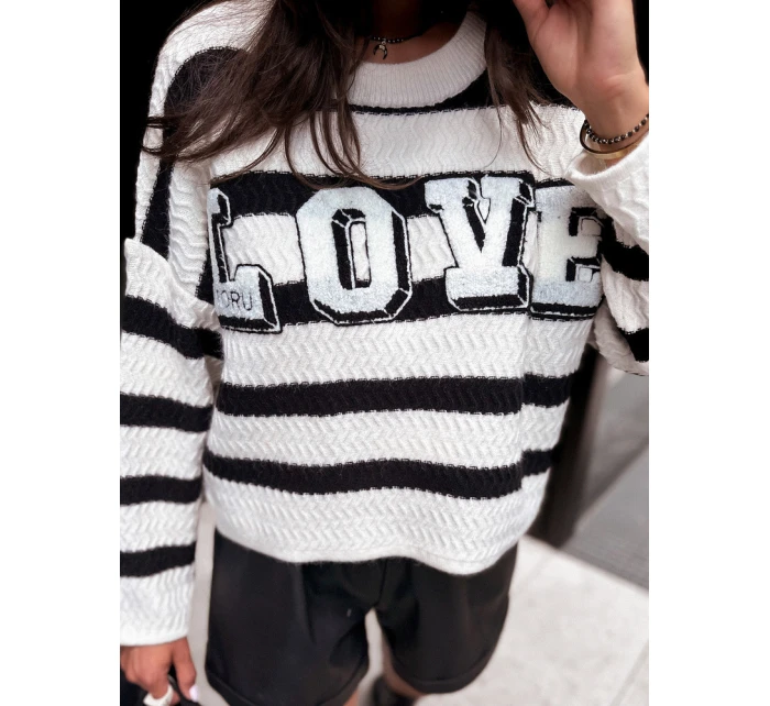 CHLOE dámský svetr bílý FashionStreet MY1972 CHLOE dámský svetr bílý FashionStreet MY1972