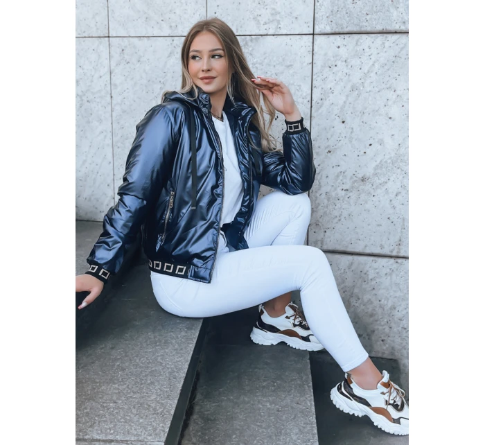Dámský bomber BOMBESS navy blue FashionStreet TY4911 Dámský bomber BOMBESS navy blue FashionStreet TY4911