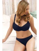 Dámská podprsenka model 20189262 Virginia dark blue - CORIN Dámská podprsenka model 20189262 Virginia dark blue - CORIN