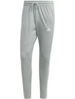 Kalhoty adidas Essentials Single Jersey Tapered Open Hem 3-Stripes M IC0046