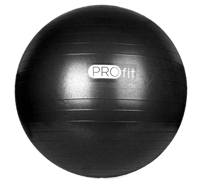 Gymnastický míč PROfit 75 cm černý s pumpičkou DK2102