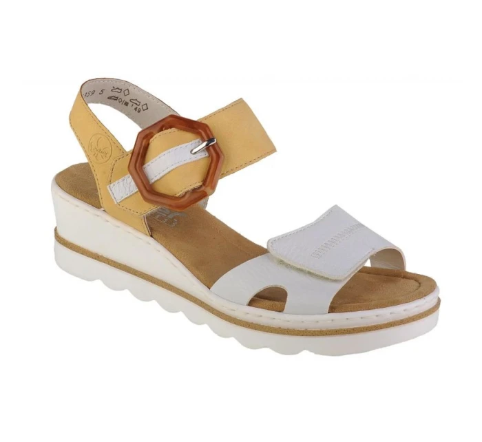 Rieker Sandály 67476-69 white 39 Rieker Sandály 67476-69 white 39