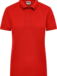 JN Dámské pracovní piqué polo 02.0 red model 22491428 - Daiber