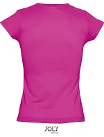 SOL'S Moon Dámské tričko s výstřihem do V model 22535331 fuchsia
