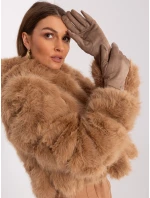 Rukavice AT RK 239507.53P tmavě lila