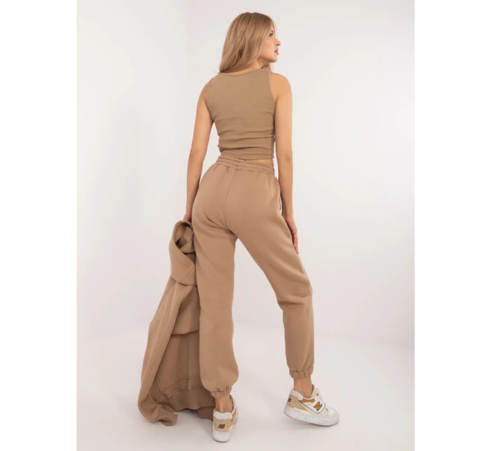 Komplet EM KMPL model 20576481 ciemny bezowy - FPrice Komplet EM KMPL model 20576481 ciemny bezowy - FPrice