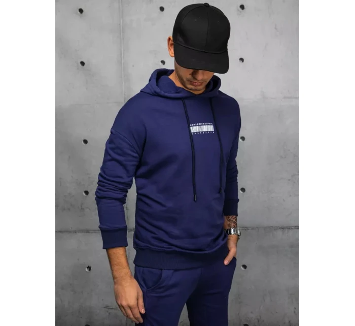 Pánské tmavě modré tepláky Dstreet AX0687 Pánské tmavě modré tepláky Dstreet AX0687