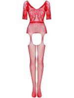Bodystocking model 19146299 red - Beauty Night Fashion Bodystocking model 19146299 red - Beauty Night Fashion