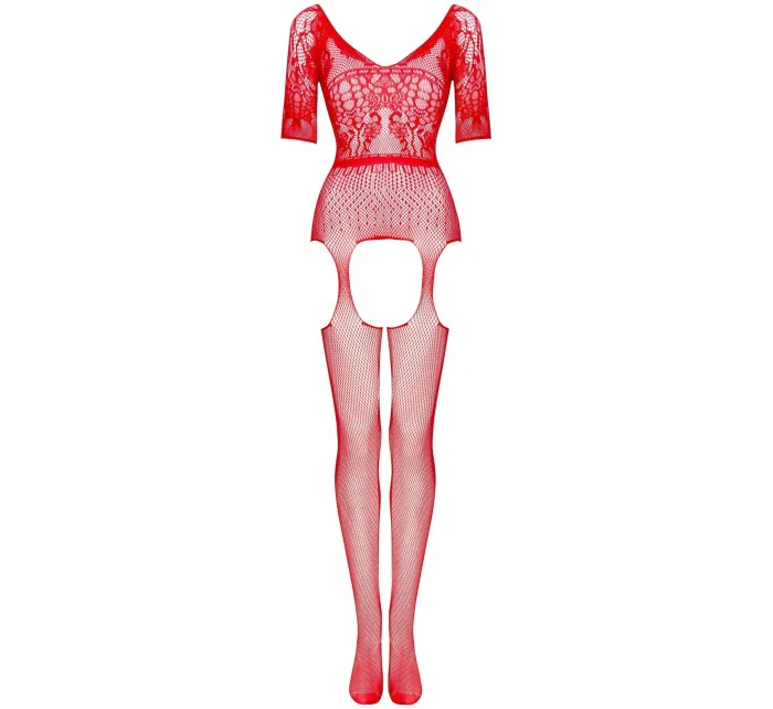 Bodystocking model 19146299 red - Beauty Night Fashion Bodystocking model 19146299 red - Beauty Night Fashion