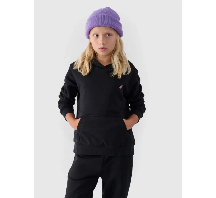 Dívčí mikina s kapucí Junior model 21432421 - 4F Dívčí mikina s kapucí Junior model 21432421 - 4F