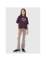 Dívčí oversize top s potiskem 4F 4FJRSS25TTSHF2587-50S Dívčí oversize top s potiskem 4F 4FJRSS25TTSHF2587-50S