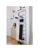 GYMNASTICKÝ ŽEBŘÍK SE CVIČEBNÍ TYČÍ, ZÁBRADLÍM A LAVIČKOU 723W GYMNASTICKÝ ŽEBŘÍK SE CVIČEBNÍ TYČÍ, ZÁBRADLÍM A LAVIČKOU 723W