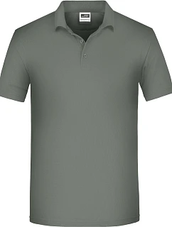 JN Pánské pracovní bio piqué polo 02.0 dark grey model 22414336 - Daiber