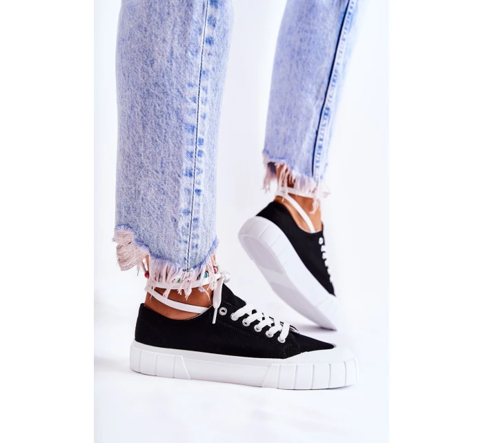 Dámské Tenisky na platformě Černá model 21590802 - Boto