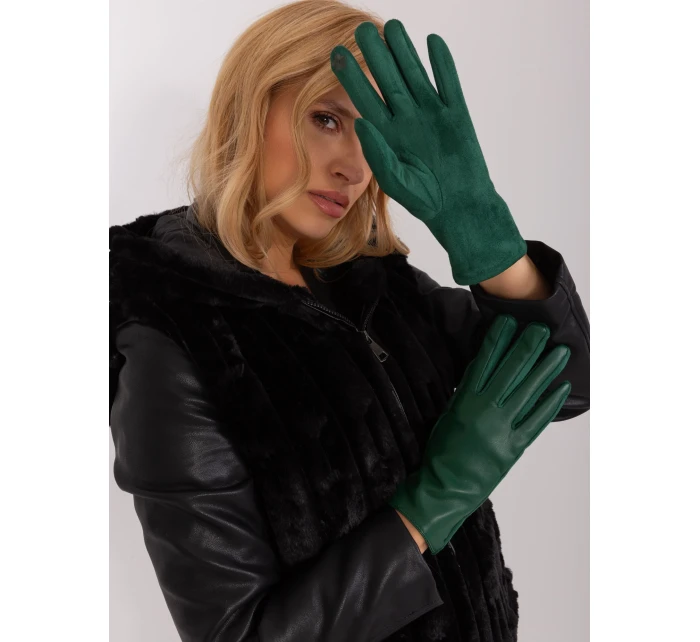 Rękawiczki AT RK model 19367685 ciemny zielony - FPrice