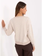 Jumper IT SW 93190.15 světle béžový