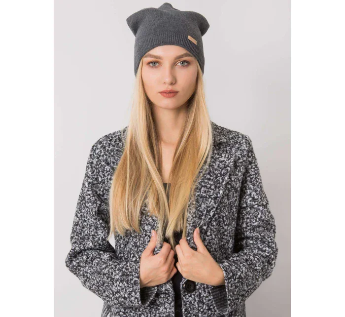 Dámská čepice JK CZ 30 cap.40P tmavě šedá