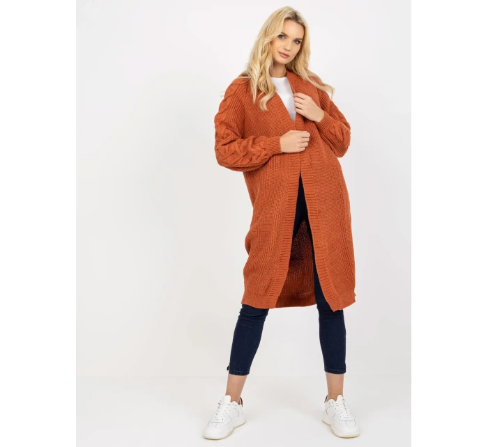 Dámský svetr LO SW LK  tmavě oranžový model 17714719 - FPrice