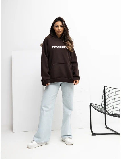 Bluza RV BL model 21777629 ciemny brązowy - FPrice