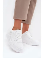 Dámské tenisky na platformě Big Star HI-POLY SYSTEM – bílé Dámské tenisky na platformě Big Star HI-POLY SYSTEM – bílé