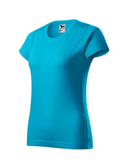 Basic tričko dámské tyrkysová Basic tričko dámské tyrkysová