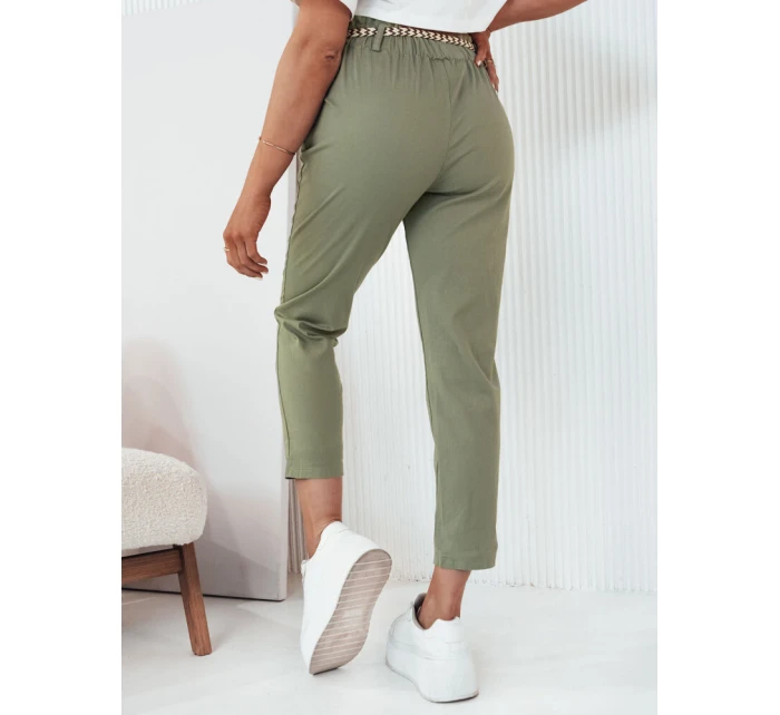 Dámské látkové kalhoty ERLON green FashionStreet UY2100