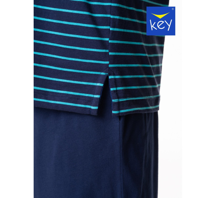 Pánské pyžamo Key MNS 367 A24 kr/r M-2XL