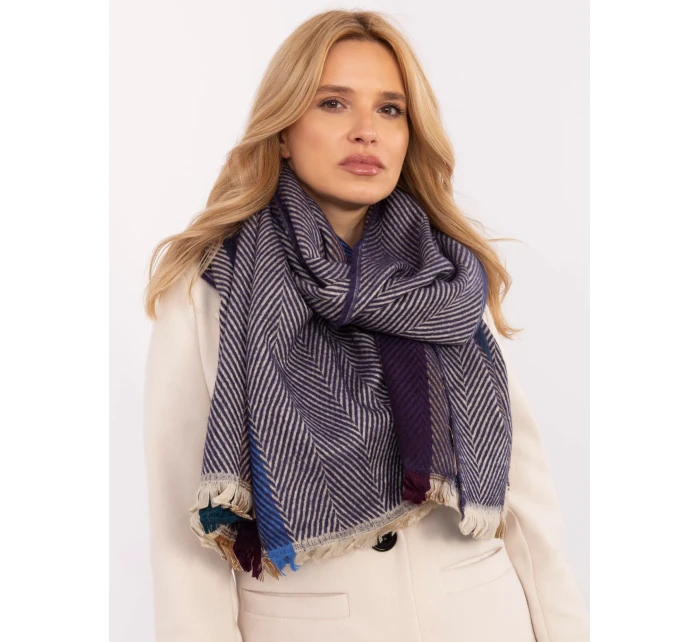 Šála AT SZ model 20758448 tmavě modrá - FPrice