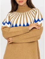 Dámské šaty LC SK 0098 okrové