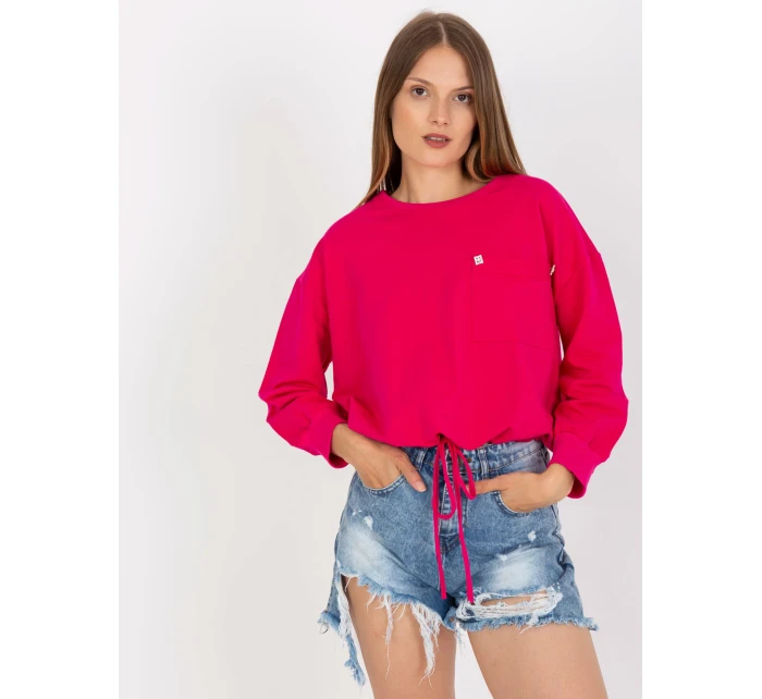 Mikina RV BL 8066.32P fuchsiová