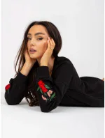 Sukienka RV SK model 21107627 czarny - FPrice Sukienka RV SK model 21107627 czarny - FPrice