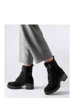 Boty na podpatku model 205852 Solea Boty na podpatku model 205852 Solea