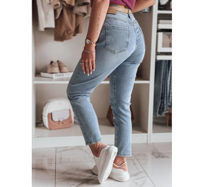 Dámské džínové kalhoty slim fit s květinovým vzorem ARTJEANS blue FashionStreet UY2446