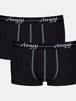 Pánské boxerky Start Hipster C2P box - BLACK - černé 0004 - SLOGGI