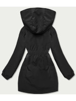Černá dámská bunda parka s kapucí model 18013388 - S'WEST