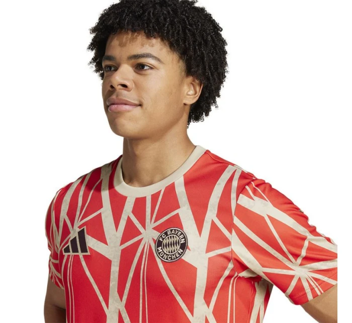 Adidas FC Bayern Pre-Match JSY M Shirt JD8335 pánské Adidas FC Bayern Pre-Match JSY M Shirt JD8335 pánské
