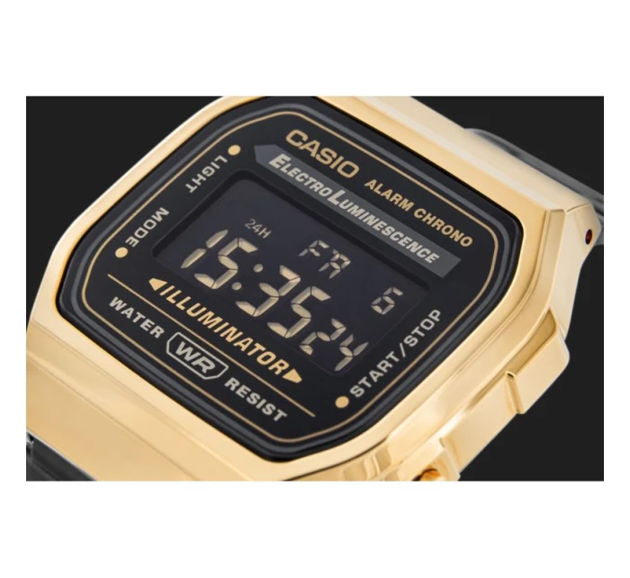 CASIO Vintage pánské hodinky A168WEGB-1BEF + BOX CASIO Vintage pánské hodinky A168WEGB-1BEF + BOX