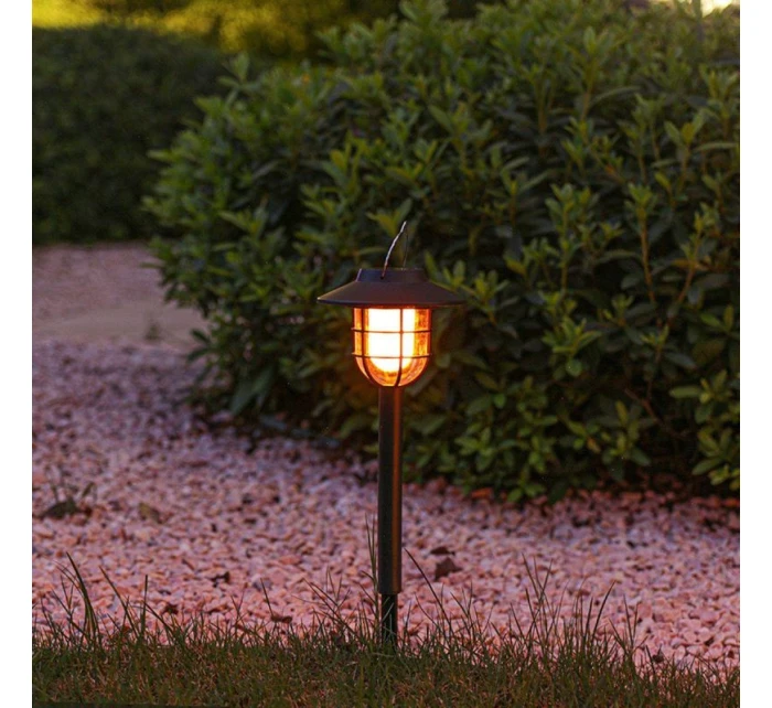 SOLÁRNÍ LAMPA S EFEKTEM PLAMENE 2V1 6LED SMD SOLÁRNÍ LAMPA S EFEKTEM PLAMENE 2V1 6LED SMD