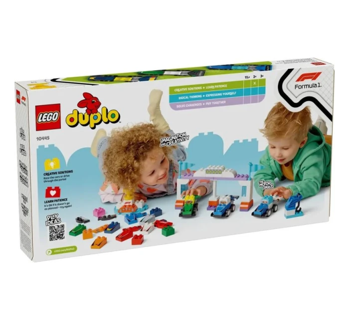 LEGO DUPLO TOWN 10445 Auta a jezdci F1 LEGO DUPLO TOWN 10445 Auta a jezdci F1