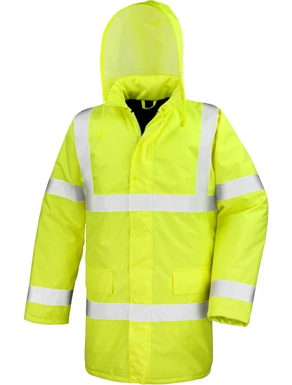 Result R 218X EN ISO 20471:2013 bezpečnostní parka 30.218X fluorescent yellow