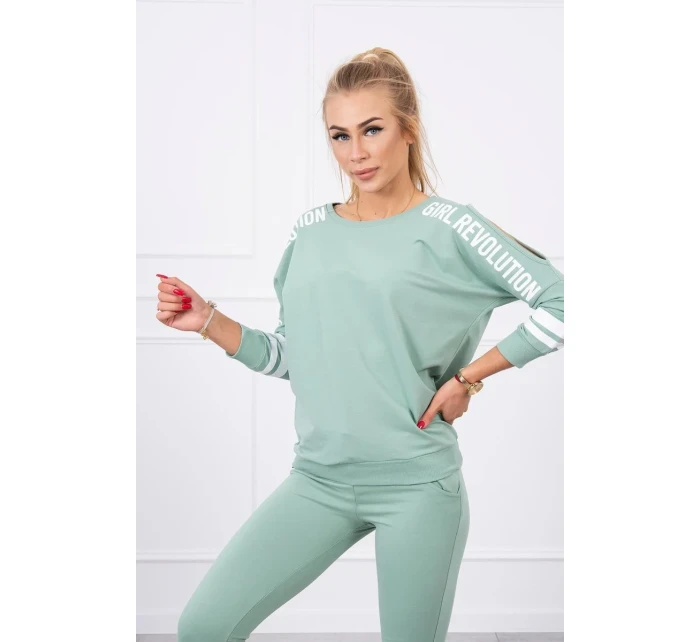Girl Revolution set tmavá máta