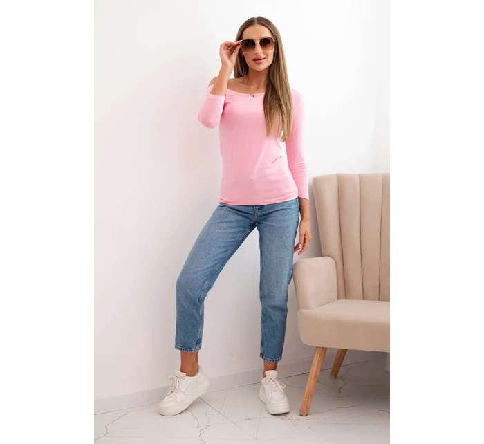 Halenka  tmavě pudrově růžová model 21753209 - K-Fashion